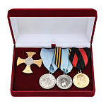 10349 Фалеристика НАБОР МЕДАЛЕЙ  Юбилейный "Героев Отечественной войны" 1812-2012 гг 