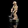 Бронзовая статуэтка "Трубопрокатчик", фотография 1. Интернет-магазин ЛАВКА ПОДАРКОВ