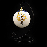 Новогодний елочный шар "Рождественские узоры". ИФЗ