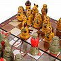 Шахматы деревянные "Куликовская битва", фотография 5. Интернет-магазин ЛАВКА ПОДАРКОВ