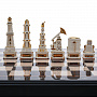 Шахматы с фигурами из фарфора "Нефтяные" 48х48 см, фотография 2. Интернет-магазин ЛАВКА ПОДАРКОВ