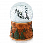 Стеклянный шар "Домик в лесу" со снегом, фотография 3. Интернет-магазин ЛАВКА ПОДАРКОВ
