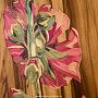Деревянное настенное панно "Мальва" 28 х 73 см, фотография 5. Интернет-магазин ЛАВКА ПОДАРКОВ
