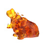Статуэтка с янтарем "Бегемотик", фотография 1. Интернет-магазин ЛАВКА ПОДАРКОВ