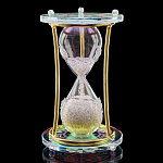 Песочные часы из хрусталя "Золотой песок"