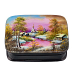 Шкатулка из папье-маше с художественной росписью "Зима"