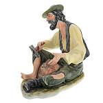  Керамика Румынская скульптура "СКУЛЬПТОР" в красках 