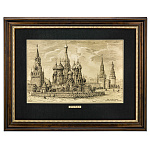 200336 /КПЛМ4255ЧБ0103 ОФОРТ ч/ 42*55 см "Москва. Красная площдь"