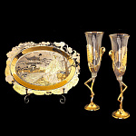 /эмаль Златоуст ВИННЫЙ питейный НАБОР с Эмалью в ПУ