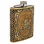 Фляга в чехле из бересты "Храм Василия Блаженного", фотография 1. Интернет-магазин ЛАВКА ПОДАРКОВ