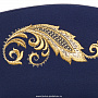 Косметичка "Золото осени". Синяя с золотой вышивкой, фотография 4. Интернет-магазин ЛАВКА ПОДАРКОВ