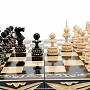 Шахматы деревянные резные 50х50 см, фотография 4. Интернет-магазин ЛАВКА ПОДАРКОВ