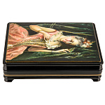  Художественная роспись  Шкатулка "Дева"/200