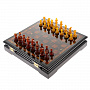 Шахматы-шашки янтарные "Амбассадор" 32х32 см, фотография 8. Интернет-магазин ЛАВКА ПОДАРКОВ