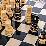 Шахматы деревянные с резными фигурами 50х50 см, фотография 8. Интернет-магазин ЛАВКА ПОДАРКОВ