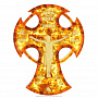 Крест из янтаря (распятие), фотография 2. Интернет-магазин ЛАВКА ПОДАРКОВ
