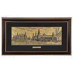  /35*72см Офорт черно-белый "Москва. Манежная площадь"