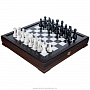 Шахматы с полем и фигурами из камня "Европейские" 43х43 см, фотография 1. Интернет-магазин ЛАВКА ПОДАРКОВ