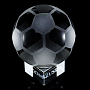 Лазерная графика "Футбольный мяч" на подставке, фотография 4. Интернет-магазин ЛАВКА ПОДАРКОВ