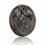 Сувенирная монета "Золотой дракон", фотография 2. Интернет-магазин ЛАВКА ПОДАРКОВ