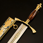 0013975/ЛТ Златоуст Кинжал "Восточный"украшенный Фианиты в П/У