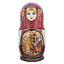 Матрешка "Жар-птица" 10 мест, фотография 2. Интернет-магазин ЛАВКА ПОДАРКОВ
