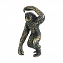 Бронзовая статуэтка "Обезьяна Гиббон", фотография 2. Интернет-магазин ЛАВКА ПОДАРКОВ