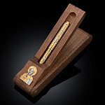 0073213 Златоуст НАБОР ПИСЬМЕННЫЙ "ГОСПОДЬ ВСЕДЕРЖИТЕЛЬ" ручка+подставка