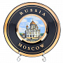 0027700-15см Сувенир ТАРЕЛКА "МОСКВА" настольно/настенная в ассортименте, фотография 4. Интернет-магазин ЛАВКА ПОДАРКОВ