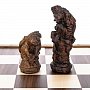 Шашки деревянные "Нечистая сила" 50х50 см, фотография 3. Интернет-магазин ЛАВКА ПОДАРКОВ