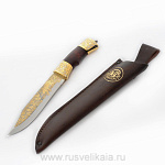 0016785 Златоуст Оружие сувенирное НОЖ (украшенная рукоять) (НС 67) 