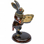 Скульптура из янтаря и бронзы "Кролик. Живи по-царски", фотография 4. Интернет-магазин ЛАВКА ПОДАРКОВ