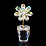 Сувенир из хрусталя "Цветок в вазе", фотография 1. Интернет-магазин ЛАВКА ПОДАРКОВ