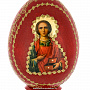 Пасхальное яйцо на подставке "Великомученик Пантелеймон", фотография 2. Интернет-магазин ЛАВКА ПОДАРКОВ