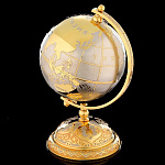 /ФИАНИТЫ Златоуст Сувенирный Глобус малый П/У
