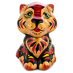 0059620/  Хохлома Статуэтка ТИГРЕНОК "Красавчик-Джек" 7см  