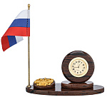 Настольный письменный набор из обсидиана