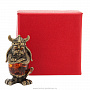 Бронзовая статуэтка с янтарем "Кролик викинг", фотография 5. Интернет-магазин ЛАВКА ПОДАРКОВ