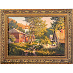 0048328-Б Янтарь Шкатулка "Гранат" Бронза