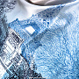 Платок ПавлоПосадский шелковый "Париж" 89х89 см, фотография 2. Интернет-магазин ЛАВКА ПОДАРКОВ