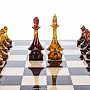 Шахматы с янтарными фигурами "Эстетика" 37х37 см, фотография 8. Интернет-магазин ЛАВКА ПОДАРКОВ