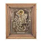 Икона в киоте "Георгий Победоносец" 36х40,5 см