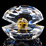 Сувенир из хрусталя "Ракушка жемчужная"