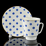 Кофейная пара 165 мл "Polka Dot". Форма Майская. ИФЗ, фотография 5. Интернет-магазин ЛАВКА ПОДАРКОВ