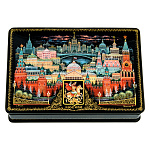 200890 Лаковая миниатюра Шкатулка "МОСКВА" 15*10 см 6,564