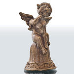 0025295 Бронза КОЛОКОЛЬЧИК "АНГЕЛ"  3,5*9см