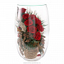 Цветы в вакууме "Красные розы", фотография 4. Интернет-магазин ЛАВКА ПОДАРКОВ