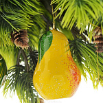 0021029 Хохлома Елочная игрушка "Груша"55*45мм 84930055045