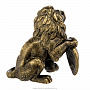 Бронзовая статуэтка "Лев со щитом", фотография 3. Интернет-магазин ЛАВКА ПОДАРКОВ