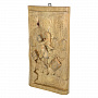 Деревянное резное панно "Емеля" 40х23 см, фотография 2. Интернет-магазин ЛАВКА ПОДАРКОВ